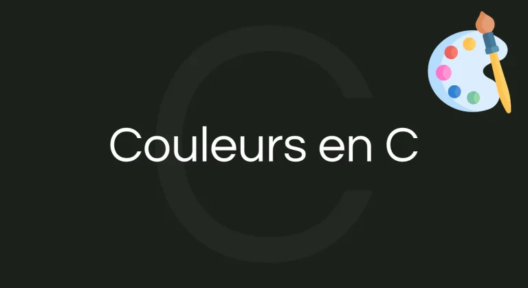 Couleur en C