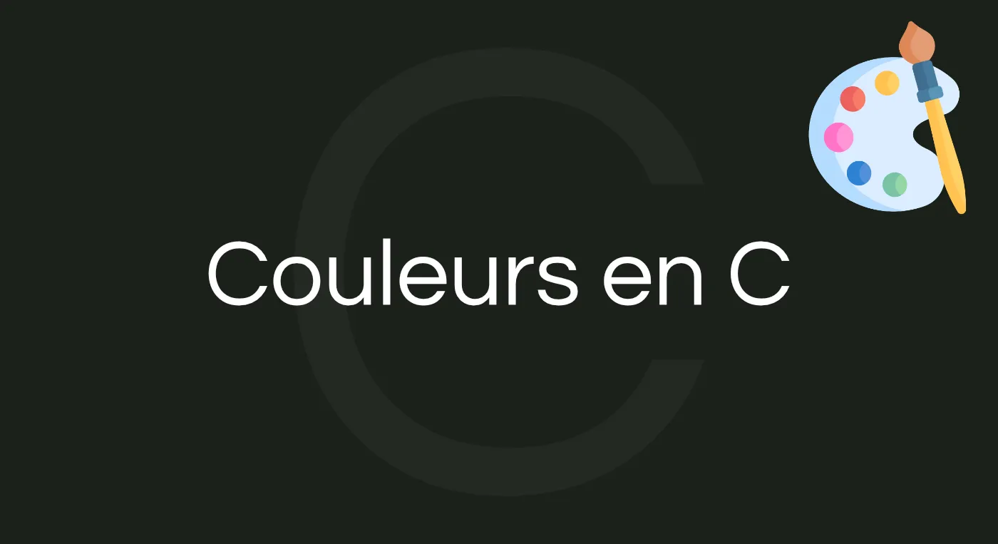 Couleur en C