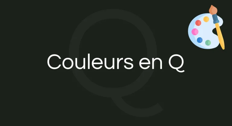 Couleur en q