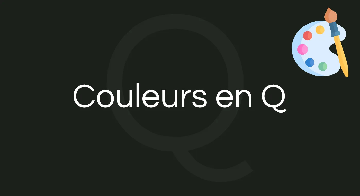 Couleur en q