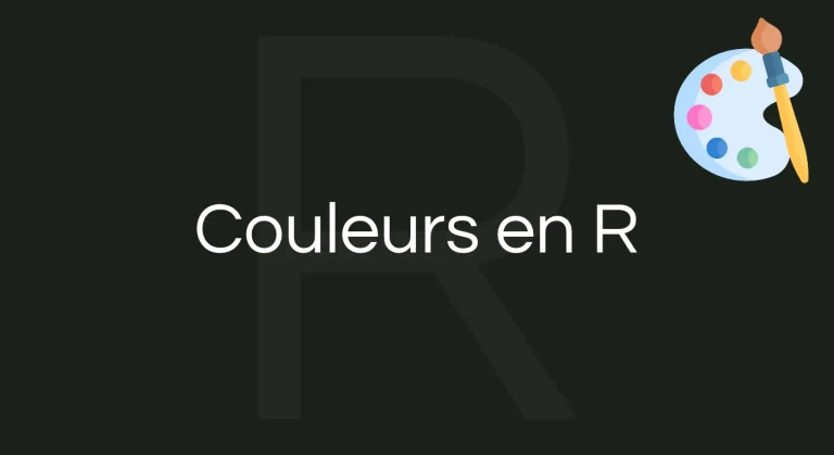 Couleur en R
