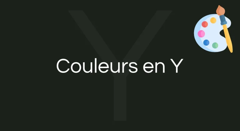 Couleur en Y