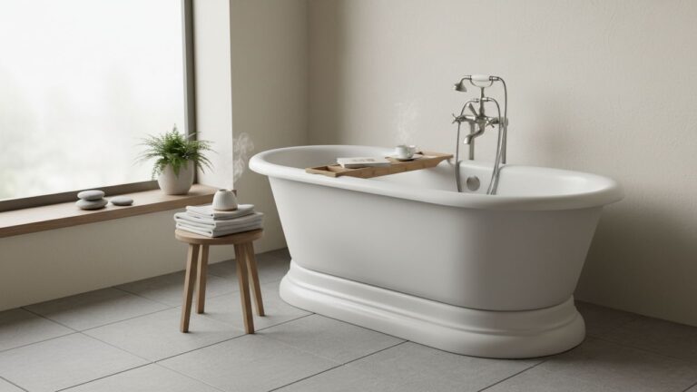 Taille et dimensions d'une salle de bain et du mobilier