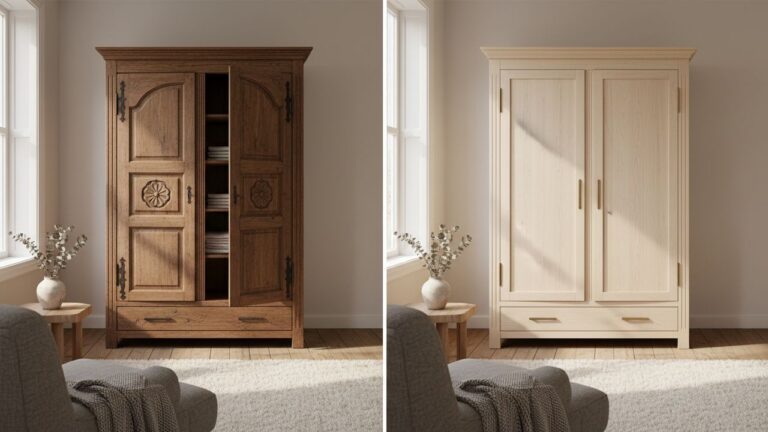 Moderniser une armoire normande