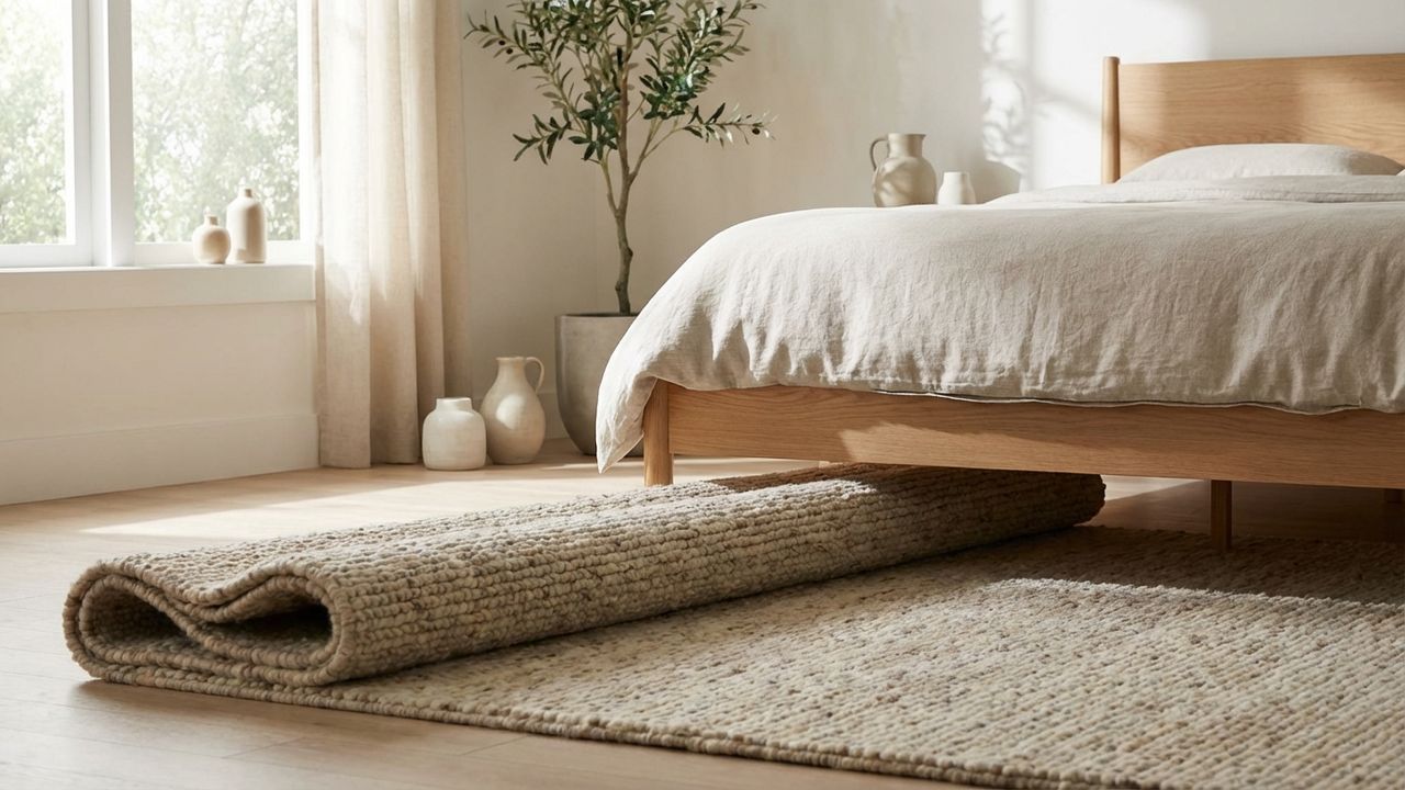 Blanc et bois pour la déco de chambre