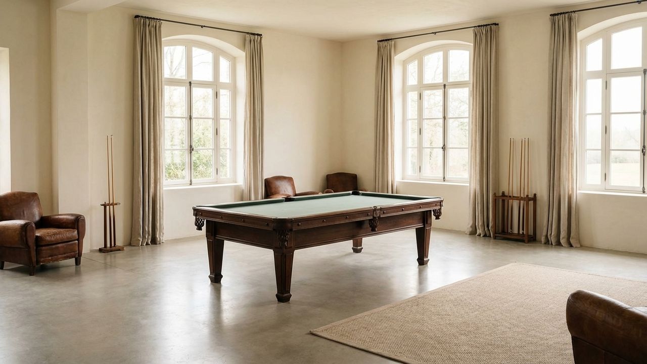Savoir choisir la grandeur de la pièce qui accueille votre table de billard