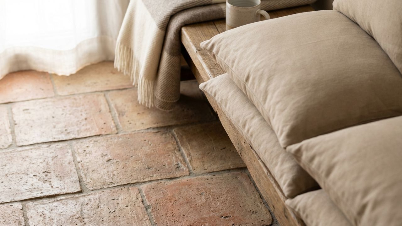 Savoir choisir la bonne combinaison de couleurs et de matières pour une  chambre terracotta et rotin
