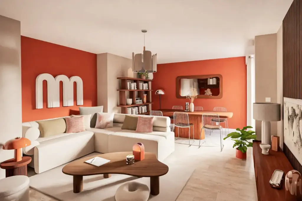 Touches modernes et tendance