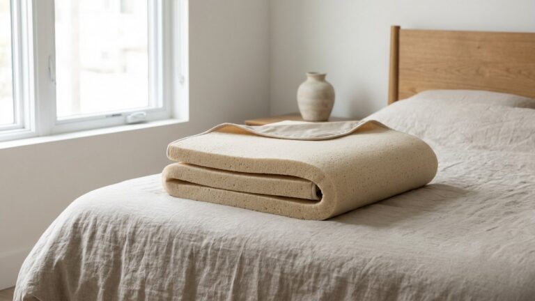 Protège-matelas éponge avec membrane imperméable sur un matelas